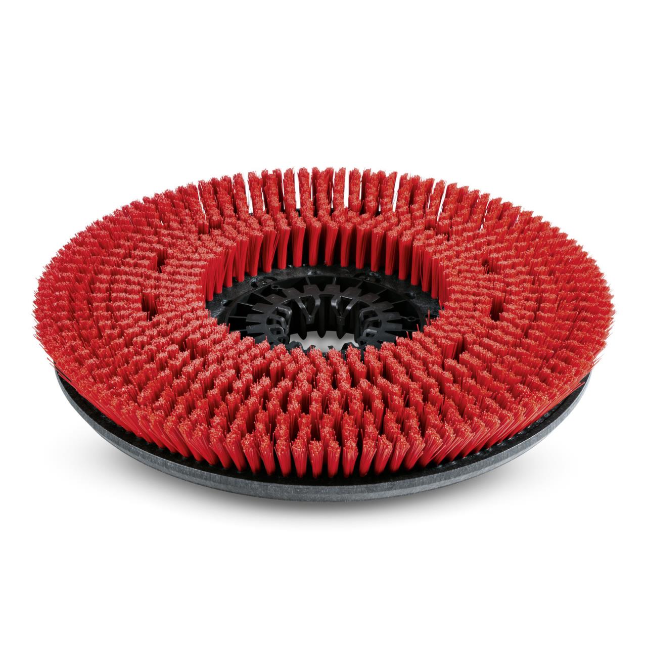 Scheibenbürste, mittel, rot, 450 mm