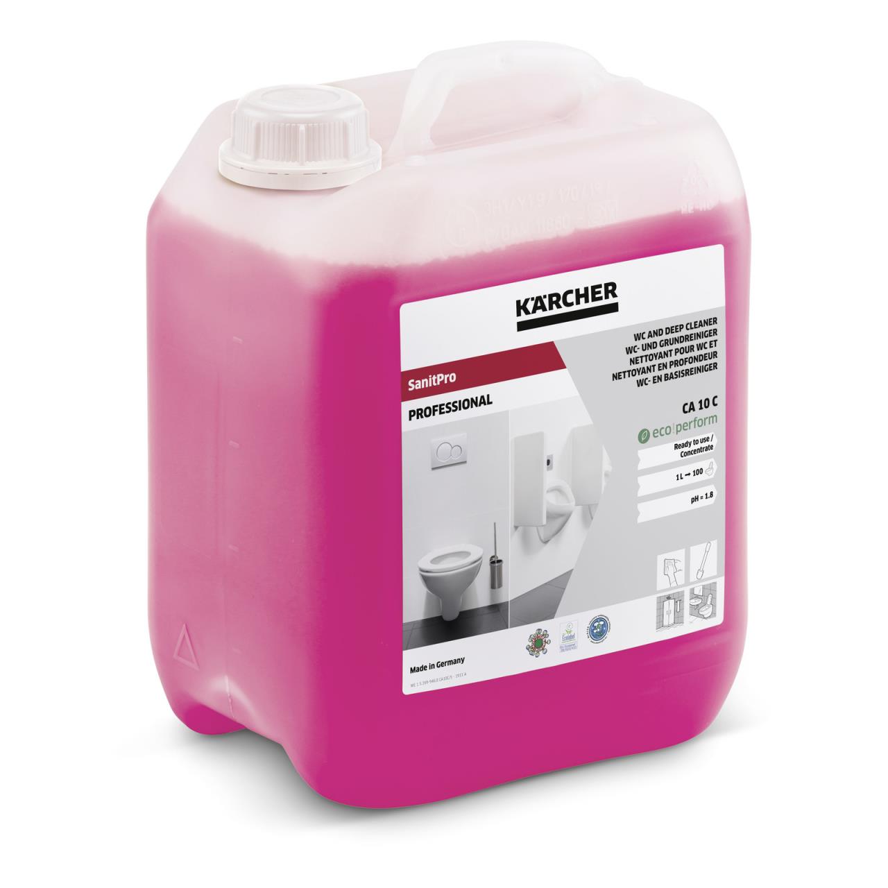 WC- und Grundreiniger CA 10 C eco!perform - 5l