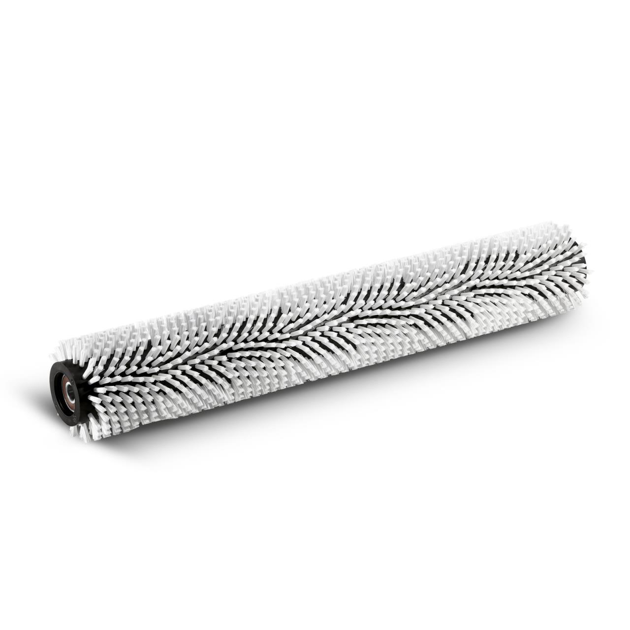 Walzenbürste, weich, weiß, 638 mm