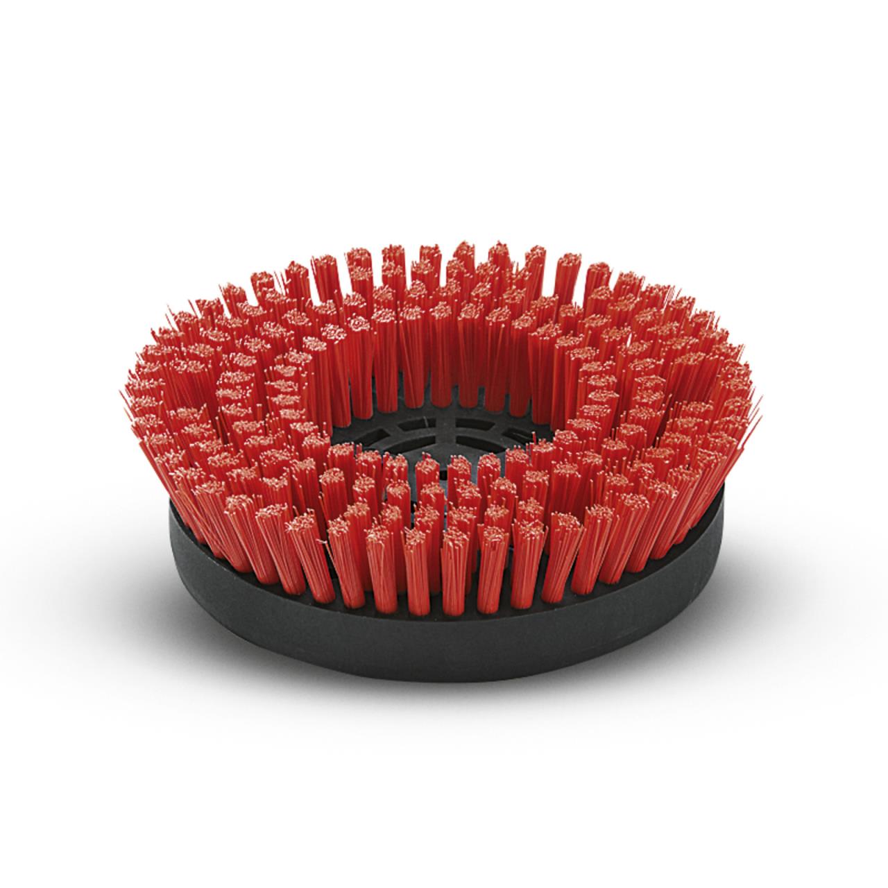 Scheibenbürste, mittel, rot, 220 mm