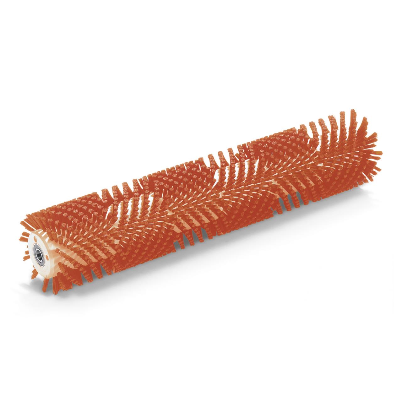 Walzenbürste, hoch-tief, orange, 530 mm