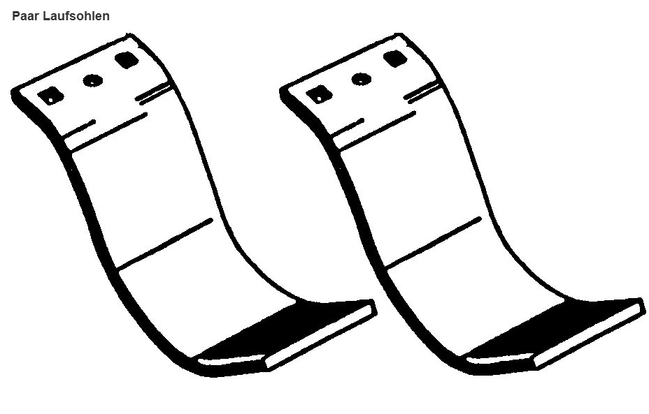 Laufsohlen (Paar) Konfiguration zu agria 9700e / Artikel 9700111 Laufsohlen (Paar) Konfiguration zu agria 9700e / Artikel 9700111