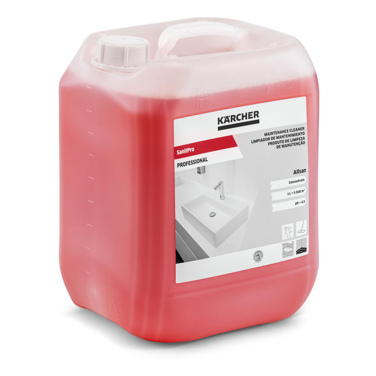 Unterhaltsreiniger SanitPro Allsan - 10 l