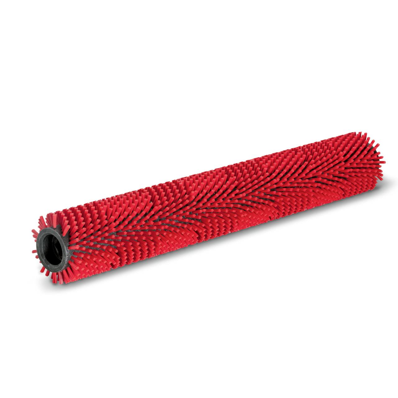 Walzenbürste, mittel, rot, 532 mm - BR 55