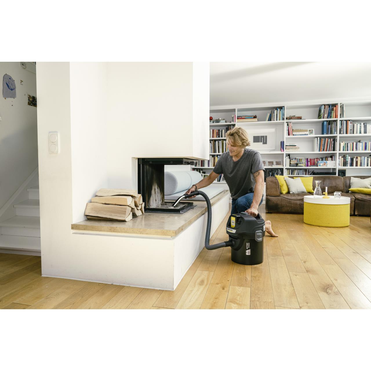 100005002 Asche- und Trockensauger AD 2 BATTERY - Grundgerät ohne Akku und Ladegerät